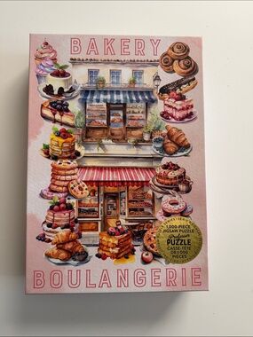 Professor Puzzle- Bakery Boulangerie 1000-Piece Puzzle-